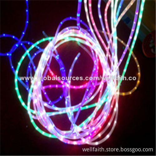 LED String Light for Christmas Decoration, Multicolor and Multiple Shapes